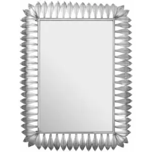 Merlin Silver Leaf Frame Wall Mirror - Premier Housewares