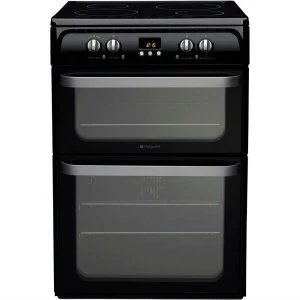 Hotpoint Ultima HUI614K 60cm Electric Cooker