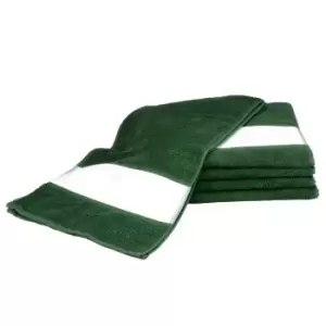 A&R Towels Subli-Me Sport Towel (One Size) (Dark Green)