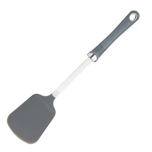 KitchenCraft Professional Solid Nylon Cooking Turner with Soft-Grip Handle 36 cm