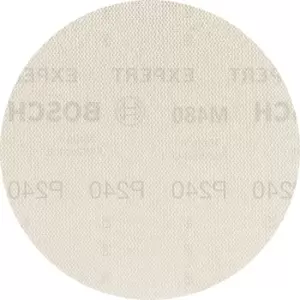 Bosch Expert M480 150mm Net Abrasive Sanding Disc 150mm 240g Pack of 50