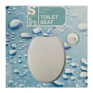 Stanford Home Classic Toilet Seat - Grey