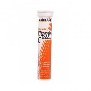 Health Aid Vitamin C Orange 20 Effervescent Tablets