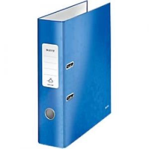 Leitz 180° WOW Lever Arch File 80 mm Laminated Cardboard A4 Blue