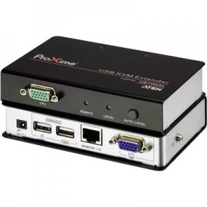 ATEN CE700A-AT-G VGA, USB 2.0 Extension via RJ45 network cable 150 m