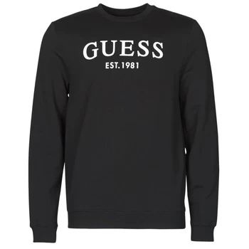 Guess BEAU CN FLEECE mens Sweatshirt in Black - Sizes XXL,S,M
