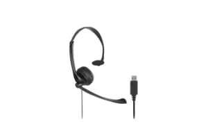 Kensington Classic USB-A Mono Headset with Mic and Volume Control