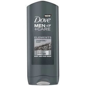 Dove Men+Care Body Wash Charcoal & Clay 400ml