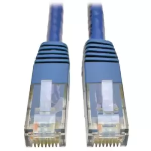 Tripp Lite N200-006-BL Cat6 Gigabit Molded (UTP) Ethernet Cable (RJ45 M/M) Blue 6 ft. (1.83 m)