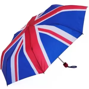 X-Brella Union Jack Folding Umbrella (One Size) (Red/White/Blue)