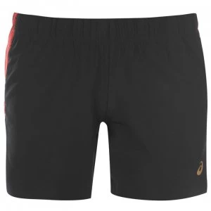 Asics 5.5 in Shorts Ladies - Black/Red