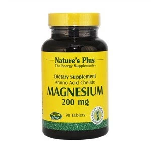 Natures Plus Magnesium 200 mg Tablets 90 Tabs