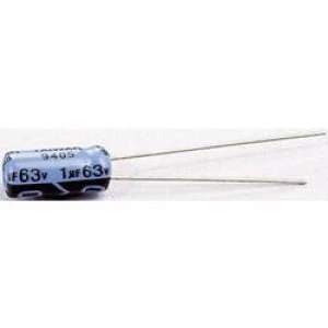 Electrolytic capacitor Radial lead 2.5mm 47 uF 3