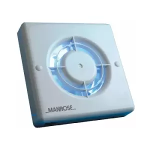 Manrose 120mm (5) Axial Extractor Fan with Humidity Control & Pullcord