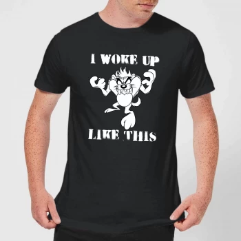 Looney Tunes I Woke Up Like This Mens T-Shirt - Black - 4XL - Black