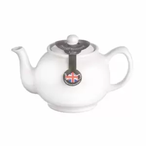 Price & Kensington White 6Cup Teapot M/O