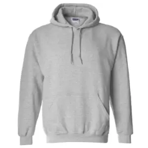 Gildan Heavy Blend Adult Unisex Hooded Sweatshirt / Hoodie (S) (Sport Grey)