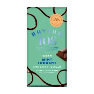 Rhythm 108 Mint Fondant Swiss Chocolate Bar 100g