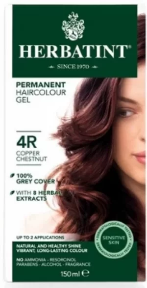 Herbatint Copper Chestnut Ammonia Free Hair Colour 4R 150ml
