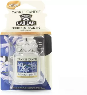 Midnight Jasmine (Pack Of 6) Yankee Candle Ultimate Car Jar Air Freshener