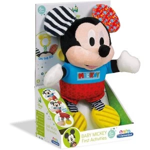 Clementoni Disney Baby Mickey First Activities Soft Toy