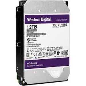 Western Digital 12TB WD Purple Surveillance Hard Disk Drive WD121PURZ