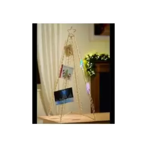 Premier - Gold Christmas Card Holder - 1 Meter - Holds Up To 100 Cards - Gold