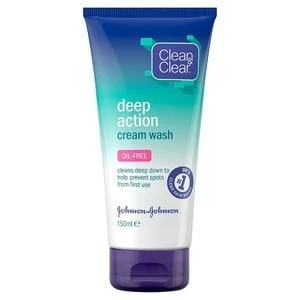 Clean & Clear Deep Action Cleansing Wash 150ml