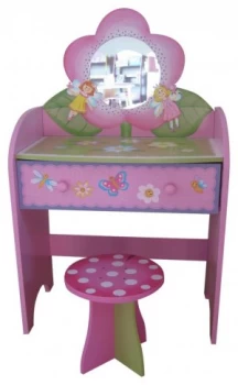 Liberty House Toys Fairy Dressing Table with Stool.
