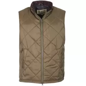 Barbour Mens Finn Quilted Gilet Olive XXL