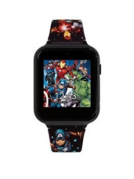 Avengers Full Display Printed Silicone Strap Kids Interactive Watch