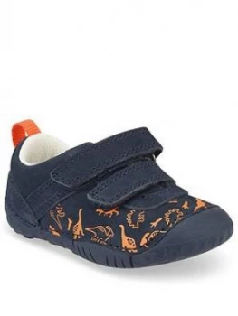 Start-rite Baby Boys Roar Strap Shoes - Navy, Size 3 Younger