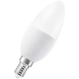 LEDVANCE 4058075778573 LED (monochrome) EEC F (A - G) E14 Candle shape 4.9 W = 40 W Warm white to cool white (Ø x H) 39mm x 39mm