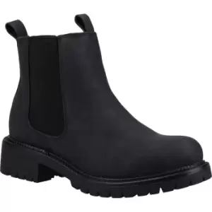 Divaz Womens Taijal Vegan Leather Slip On Chelsea Boots UK Size 7 (EU 40)