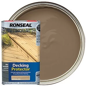 Ronseal Decking Protector - Natural Oak 5L