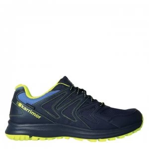 Karrimor Caracal Waterproof Trail Running Shoes Mens - Navy/Fluo