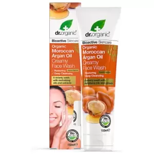 Dr Organic Moroccan Argan Oil Creamy Face Wash