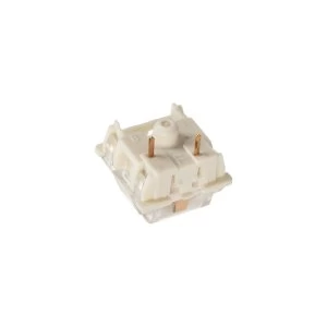Glorious PC Gaming Race Gateron White Switches - Linear Silent (120 Pieces)