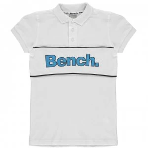 Bench Agassi Polo Shirt - White