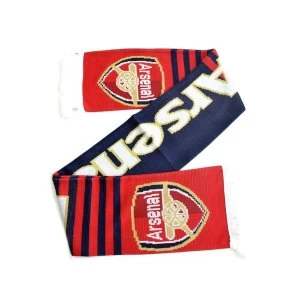 Arsenal Stripe Jacquard Knit Scarf
