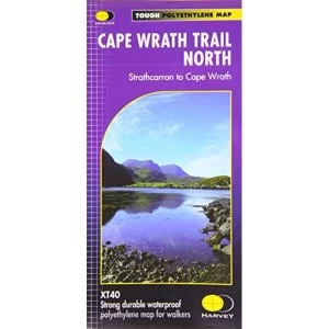 Cape Wrath Trail North XT40 Route Map Sheet map, folded 2014