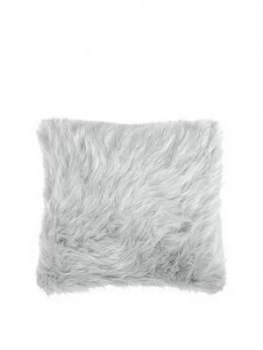 Catherine Lansfield Metallic Faux Fur Cushion