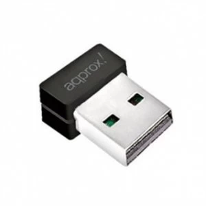 APPROX Wireless-N Nano USB 2.0 150Mbps Adapter with AP Mode (APPUSB150NAV2)
