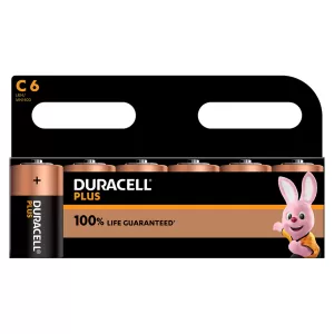 Duracell Plus Power C Battery (6PK)