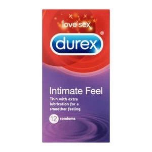 Durex Intimate Feel Condoms x12