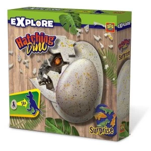 SES Creative - Childrens Explore Hatching Dino Egg (Multi-colour)