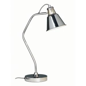 The Lighting and Interiors Group Vale Desk Lamp - Chrome