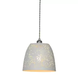 Village At Home Storm Pendant Shade - White