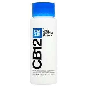 CB12 Safe Breath Rinse Mint Menthol 250ml