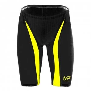 Michael Phelps Xpresso Jammers Mens - Black/Yellow